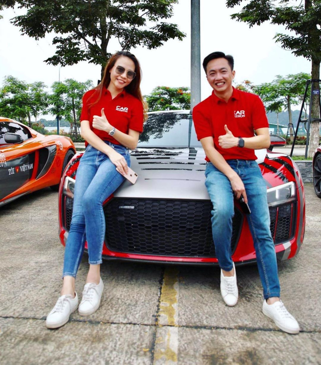 Cường Đô-la cùng Đàm Thu Trang tổ Cường Đô-la cùng Đàm Thu Trang bên cạnh siêu xe Audi R8 V10 PLus khi tham dự Car Passion 2019đám cưới vào cuối tháng này, dự kiến hàng chục siêu xe của đại gia Việt sẽ có mặt