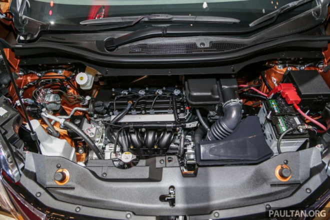 Động cơ của Nissan Livina 2019 được bê nguyên từ Mitsubishi Xpander sang