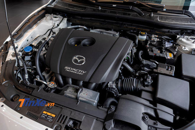 Mazda3 có 2 tùy chọn về động cơ (Ảnh: Hiển Xăm)