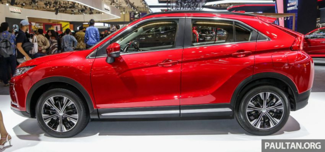 Mitsubishi Eclipse Cross có kích thước ngang ngửa Honda CR-V hay Mazda CX-5 Mitsubishi Eclipse Cross có kích thước ngang ngửa Honda CR-V hay Mazda CX-5