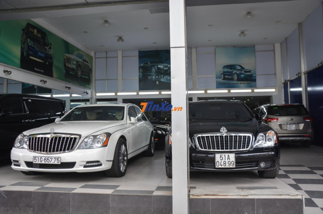 Cặp đôi xe siêu hiếm Maybach 57S và Maybach Zeppelin được trưng bày tại Sài thành Cặp đôi xe siêu hiếm Maybach 57S và Maybach Zeppelin được trưng bày tại Sài thành
