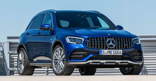 Thiết kế đầu xe của Mercedes-AMG GLC43 2020