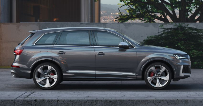 Bộ vành nhôm 20 inch với thiết kế 5 chấu của Audi SQ7 2020