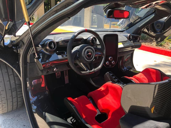 Cận cảnh nội thất si&ecirc;u xe McLaren Senna đang rao b&aacute;n 32,5 tỷ đồng