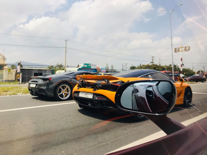 Si&ecirc;u xe McLaren 720S m&agrave;u cam l&agrave; của Cường Đ&ocirc;-la