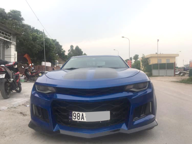 Chevrolet Camaro độ body kit ZL1 2018 tại Bắc Giang