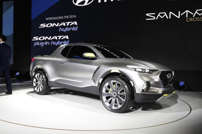 Mẫu xe bán tải vừa làm vừa chơi Hyundai Santa Cruz