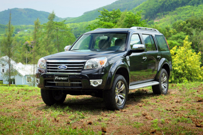 Ford Everest là mẫu xe bị ảnh hưởng lớn nhất trong đợt triệu hồi này