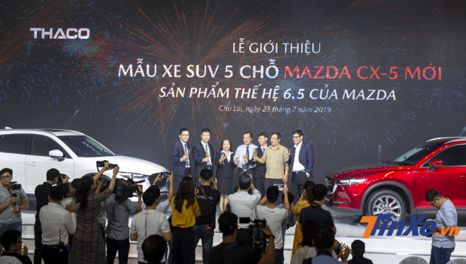 Mazda CX-5 thế hệ 6.5 đã chính thức được ra mắt tại Việt Nam.