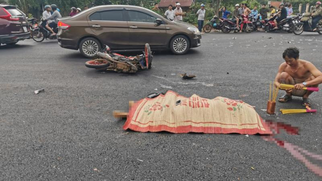 Vụ tai nạn khiến 1 nam thanh niên tử vong tại chỗ