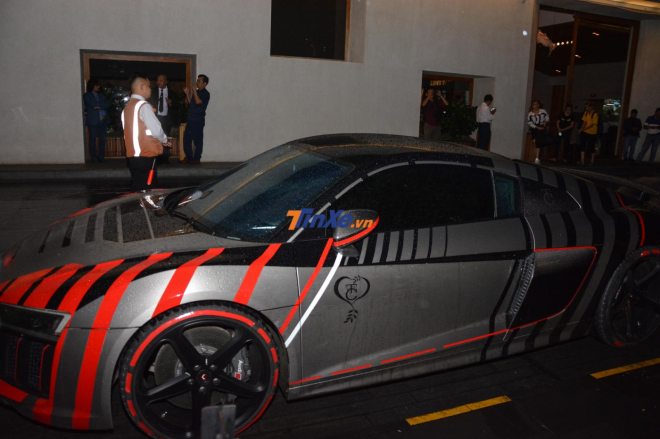 Si&ecirc;u xe Audi R8 V10 PLus của Cường Đ&ocirc;-la