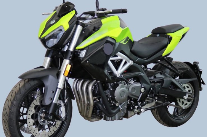 Benelli TNT 600 mang bộ vỏ mới gọn gàng gơn so với trước đây