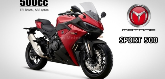 Hình ảnh về mẫu xe Motrac Sport 500 đến từ Trung Quốc