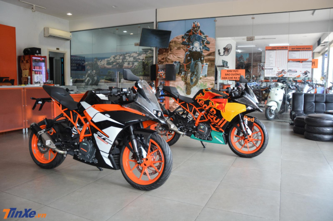 KTM RC 390 phiên bản MotoGP Edition 2019 có bộ áo lấy ý tưởng từ mẫu xe đua Red Bull KTM MotoGP 2019 KTM RC 390 phiên bản MotoGP Edition 2019 có bộ áo lấy ý tưởng từ mẫu xe đua Red Bull KTM MotoGP 2019