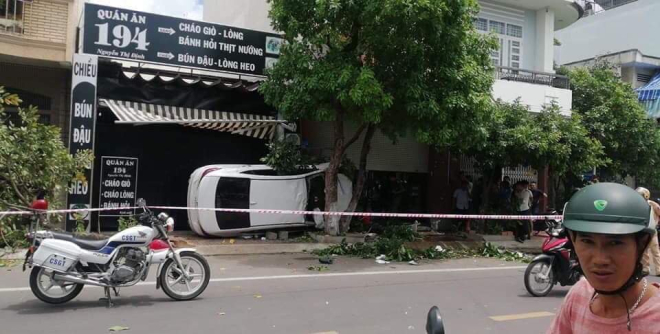 Hiện trường vụ tai nạn