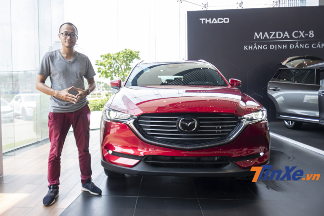 Mazda CX-8 - Mẫu SUV 7 chỗ đầu ti&ecirc;n của Mazda tại thị trường Việt Nam.