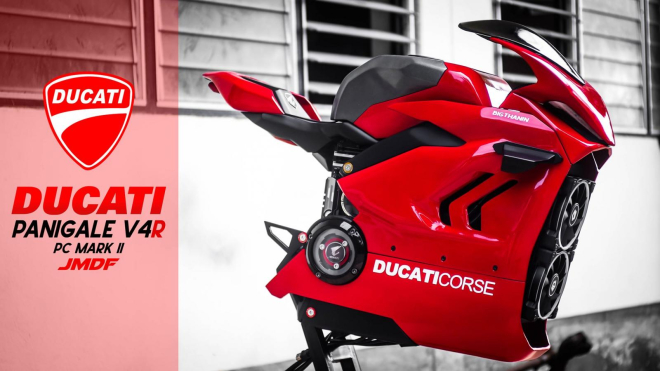 Ducati Panigale V4R PC Mark.II được thực hiện bởi Juggapat Modifier