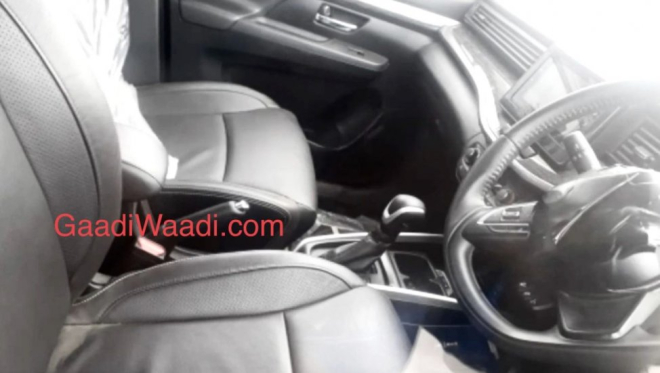 Bản cao cấp của Suzuki XL6 2019 sẽ d&ugrave;ng ghế bọc da sang trọng hơn