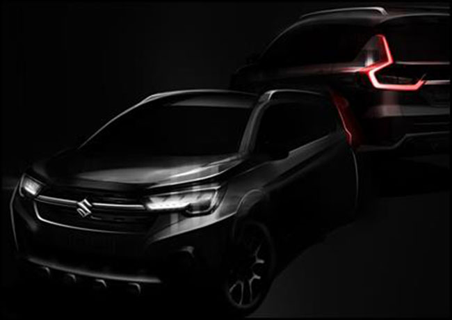 H&igrave;nh ảnh teaser của Suzuki XL6 2019 sắp ra mắt v&agrave;o cuối th&aacute;ng n&agrave;y