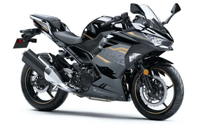 Kawasaki Ninja 400 2020 m&agrave;u Đen X&aacute;m