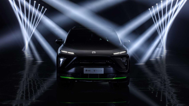 G&oacute;c nh&igrave;n trực diện của Nio ES6&nbsp;Night Explorer Limited Edition Vehicle