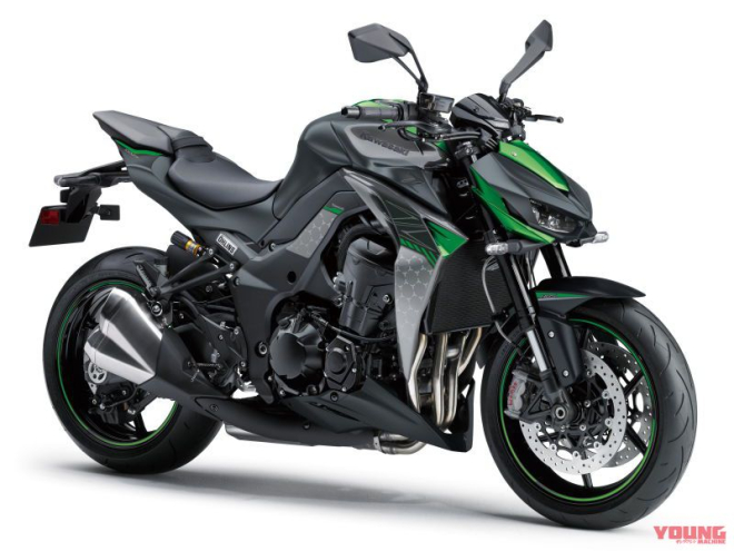 Kawasaki Z1000 2020 được giữ nguyên khối động cơ 4 xy-lanh
