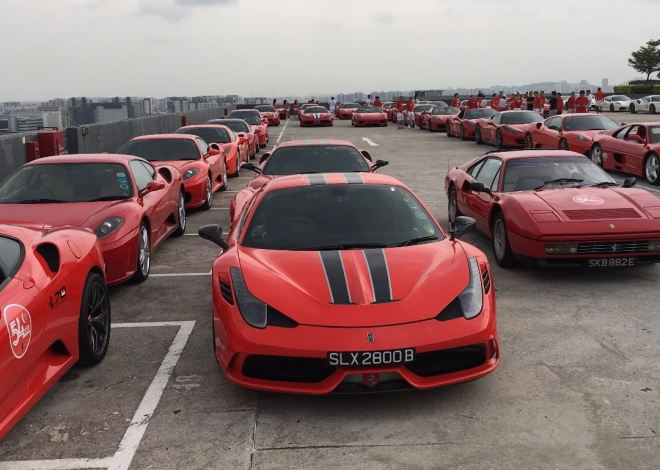Những chiếc Ferrari mang màu sơn đỏ Rosso Corsa chiếm thế thượng phong Những chiếc Ferrari mang màu sơn đỏ Rosso Corsa chiếm thế thượng phong
