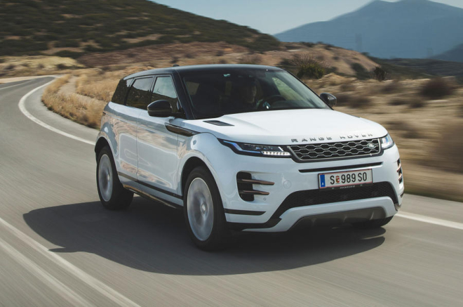 Mẫu SUV hạng sang Range Rover Evoque cũng lọt v&agrave;o danh s&aacute;ch