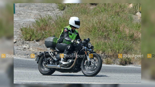 Triumph Bobber mới đang chạy thử nghiệm