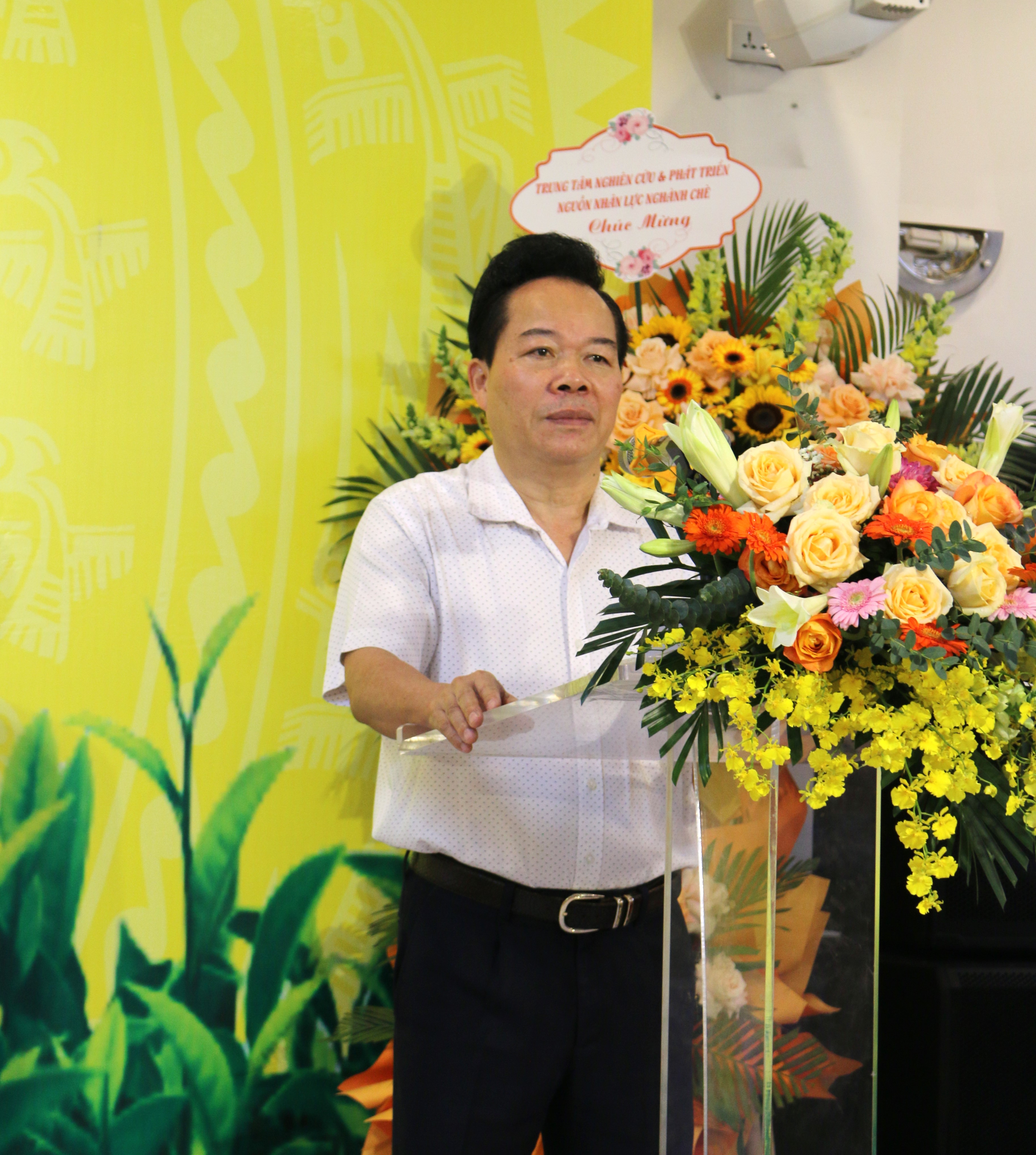 Ông Nguyễn Quốc Hùng - Thành viên Ban Thường vụ, Trưởng ban Kiểm tra Hiệp hội Chè Việt Nam khóa VI