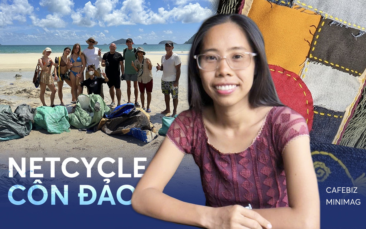 Founder Netcycle Côn Đảo: Ngày làm việc 12 tiếng, cặm cụi nhặt "lưới ma" đan túi, mang hình ảnh Việt Nam đi khắp thế giới- Ảnh 1.