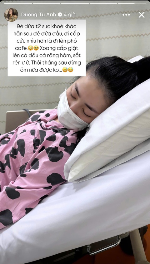 truc tiep bong da vtv6 nhân hào môn Vbiz kiệt quệ trên giường bệnh, thừa nhận đi cấp cứu nhiều hơn đi chơi- Ảnh 1.