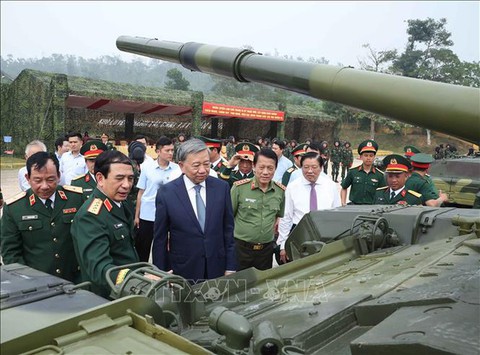 Tổng Bí thư: lich truc tiep bong da ngoai hang anh chủng Tăng thiết giáp phải thật sự xứng đáng là lực lượng đột kích mạnh- Ảnh 5.