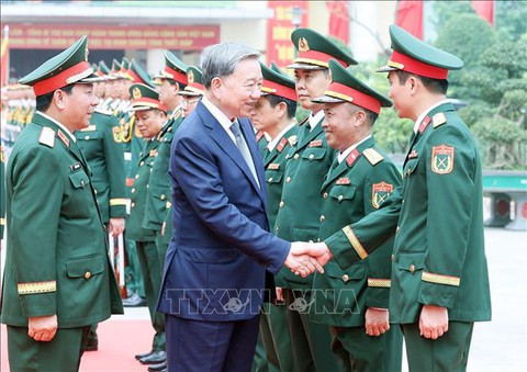 Tổng Bí thư: lich truc tiep bong da ngoai hang anh chủng Tăng thiết giáp phải thật sự xứng đáng là lực lượng đột kích mạnh- Ảnh 2.
