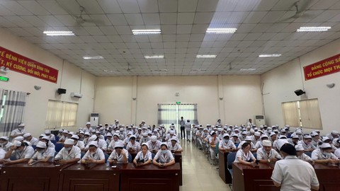 Chung sức vì chất lượng: Hội thi tay nghề điều dưỡng, hộ sinh, kỹ thuật y tại bệnh viện Bình Tân- Ảnh 1. Chung sức vì chất lượng: Hội thi tay nghề điều dưỡng, hộ sinh, kỹ thuật y tại bệnh viện Bình Tân- Ảnh 1.