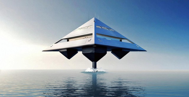 Tetrahedron Super Yacht: Bí mật bên trong kim tự tháp trôi giữa đại dương- Ảnh 2.