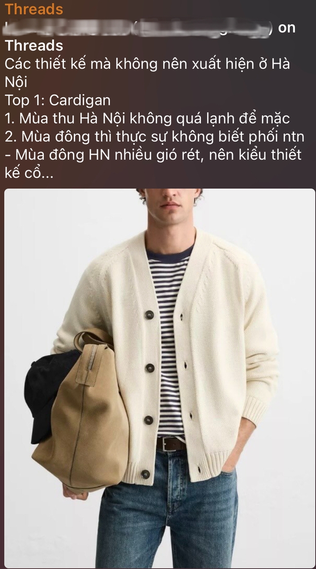 Có người nói cardigan là thứ "vô tri" với mùa thu, tôi không nghĩ vậy- Ảnh 1.