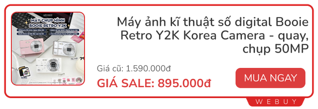 Loạt đồ hay đang sale: Tai nghe trong suốt, máy chiếu mini, máy ảnh vintage... mua làm quà 20/10 cũng hết nấc- Ảnh 5.