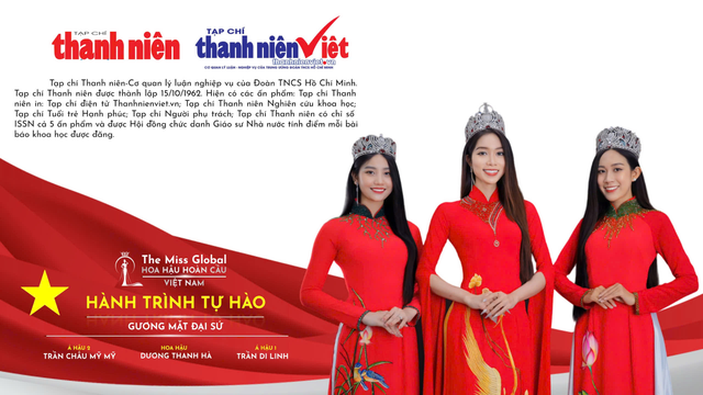 Hoa hậu Hoàn cầu (The Miss Global Vietnam) - Gương mặt đại sứ của Tạp chí Thanh niên- Ảnh 1.