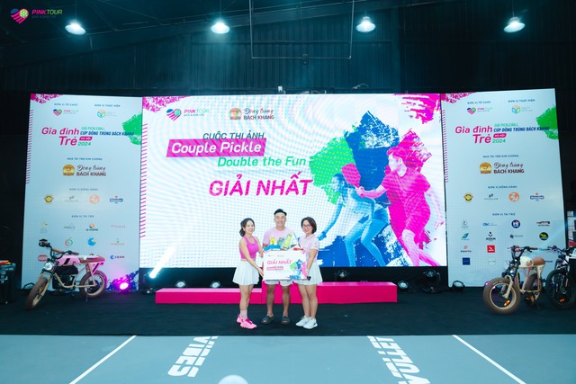 Giải pickleball Gia đình trẻ Hà Nội 2024 tranh Cup đông trùng Bách Khang- Ảnh 4.