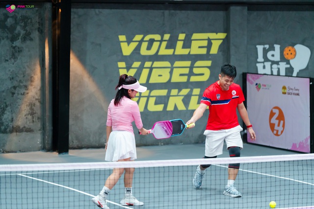 Giải pickleball Gia đình trẻ Hà Nội 2024 tranh Cup đông trùng Bách Khang- Ảnh 5.