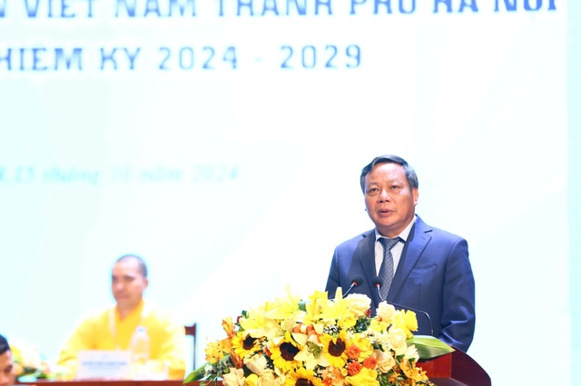 Đại hội Hội Liên hiệp thanh niên Việt Nam TP.Hà Nội lần thứ VIII, nhiệm kỳ 2024 – 2029 thành công tốt đẹp- Ảnh 1.