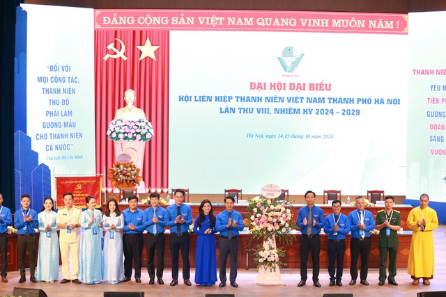 Đại hội Hội Liên hiệp thanh niên Việt Nam TP.Hà Nội lần thứ VIII, nhiệm kỳ 2024 – 2029 thành công tốt đẹp- Ảnh 2.