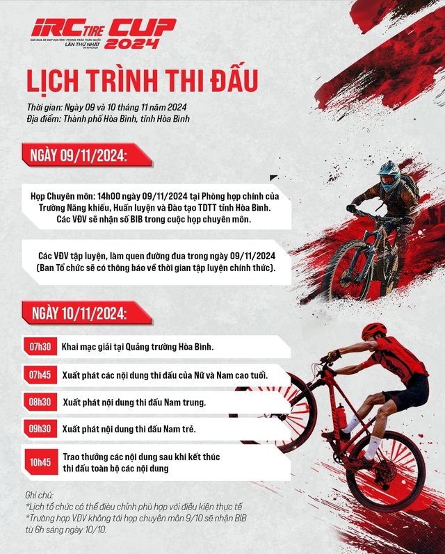 Gần 350 vận động viên chuẩn bị tranh tài tại Giải vô địch xe đạp địa hình toàn quốc diễn ra ở Hòa Bình- Ảnh 3. Gần 350 vận động viên chuẩn bị tranh tài tại Giải vô địch xe đạp địa hình toàn quốc diễn ra ở Hòa Bình- Ảnh 3.