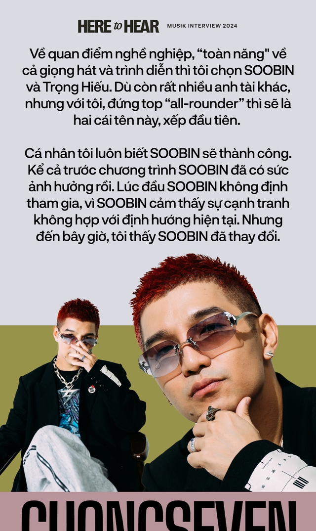 Cường Seven: Một nghệ sĩ trình diễn phải đáp ứng phần nghe lẫn phần nhìn, ra concert chính là quay “one-shot", sai không làm lại được- Ảnh 6.