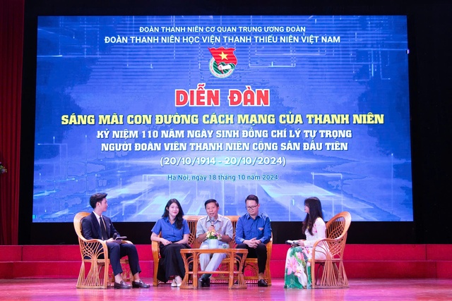 Diễn đàn “Sáng mãi con đường cách mạng của thanh niên”- Ảnh 3.