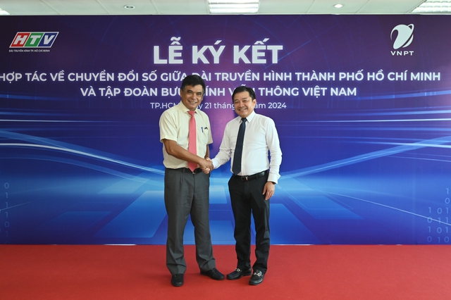 HTV ký kết hợp tác cùng VNPT: Thúc đẩy chuyển đổi số theo hướng hiện đại năng động- Ảnh 1.