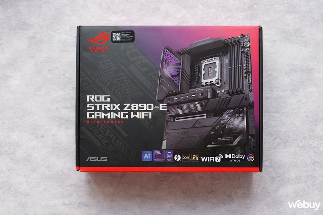 Mở hộp ASUS ROG Strix Z890-E Gaming WiFi: Hiệu năng song hành với tiện lợi- Ảnh 1.