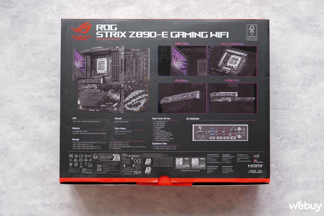 Mở hộp ASUS ROG Strix Z890-E Gaming WiFi: Hiệu năng song hành với tiện lợi- Ảnh 2.