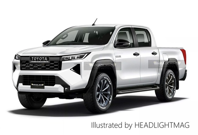 Xem trước Toyota Hilux 2025: Thiết kế mới, có thể nâng cấp động cơ, ra mắt cuối năm sau đấu Ranger- Ảnh 1.